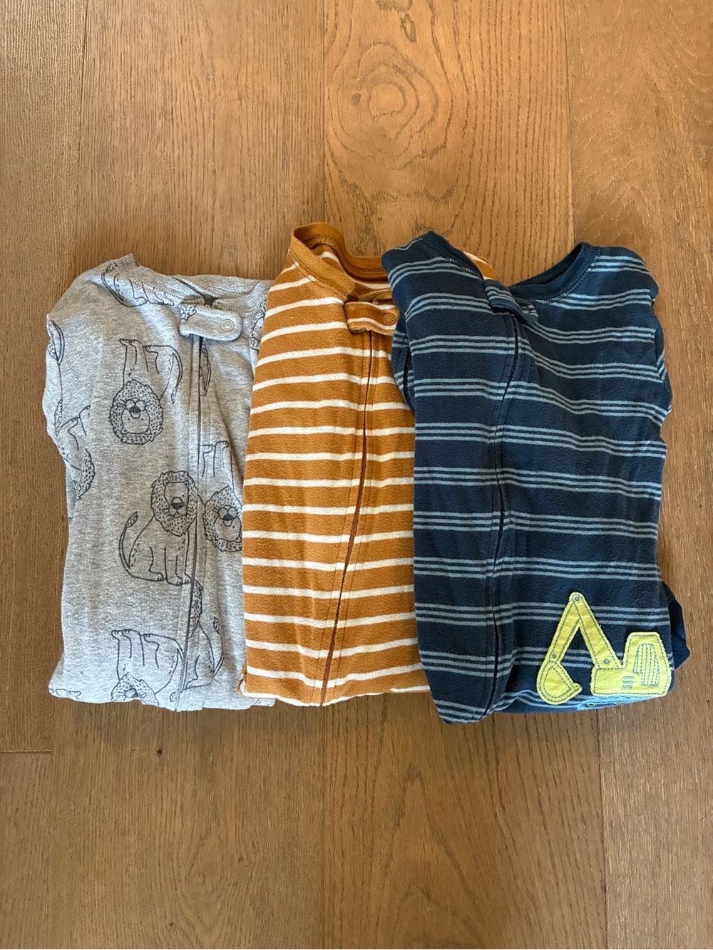 Set of 3 - Carter’s Footie Pajamas